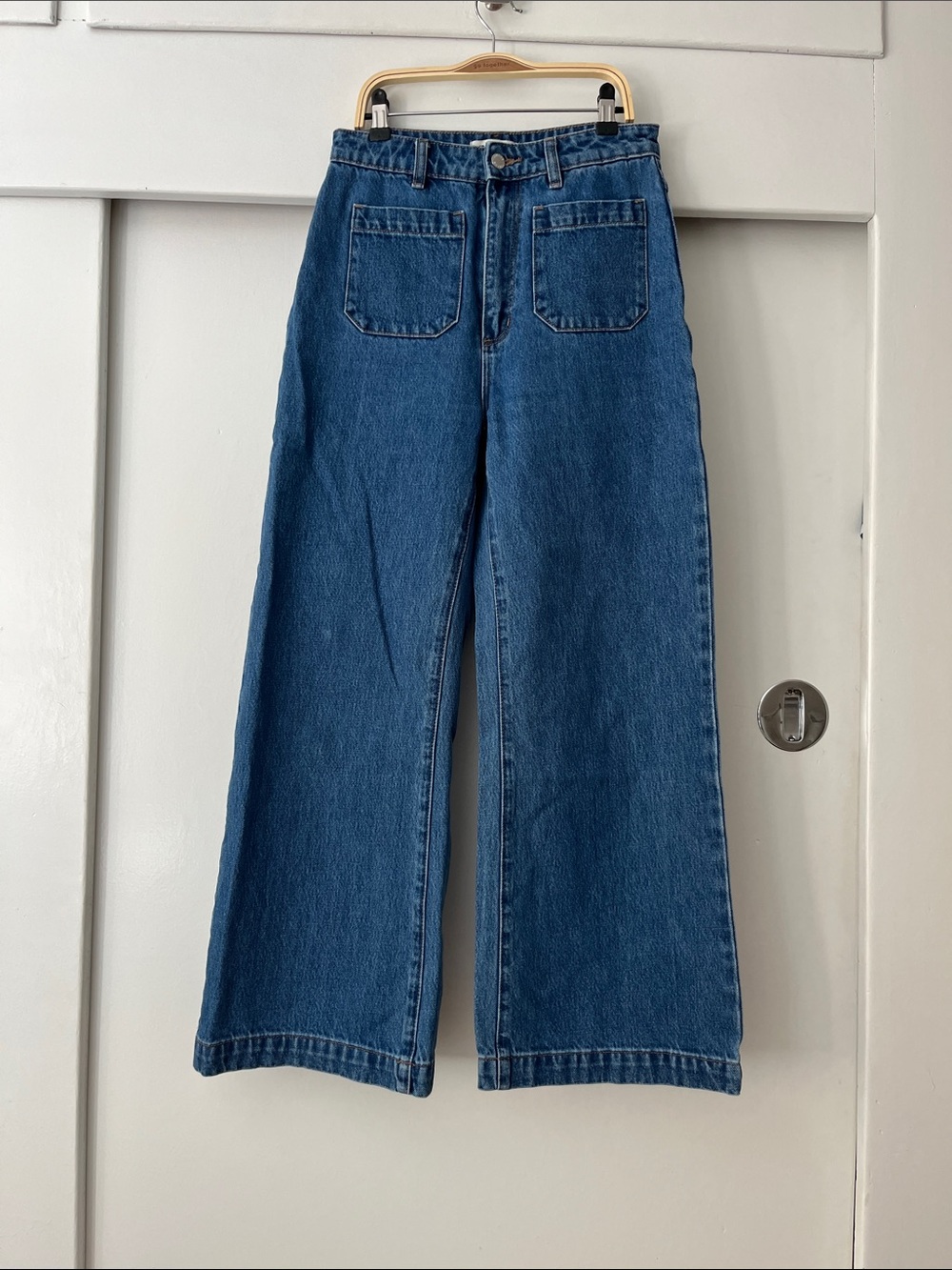 EUC Rolla’s High-Rise Wide Leg Jeans - Blue